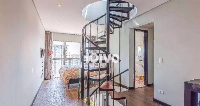 Cobertura triplex com 2 quartos( suítes ), 77 m² - venda por R$ 1.200.000 ou aluguel (pacote ) por R$ 8.917,00 - Vila Clementino