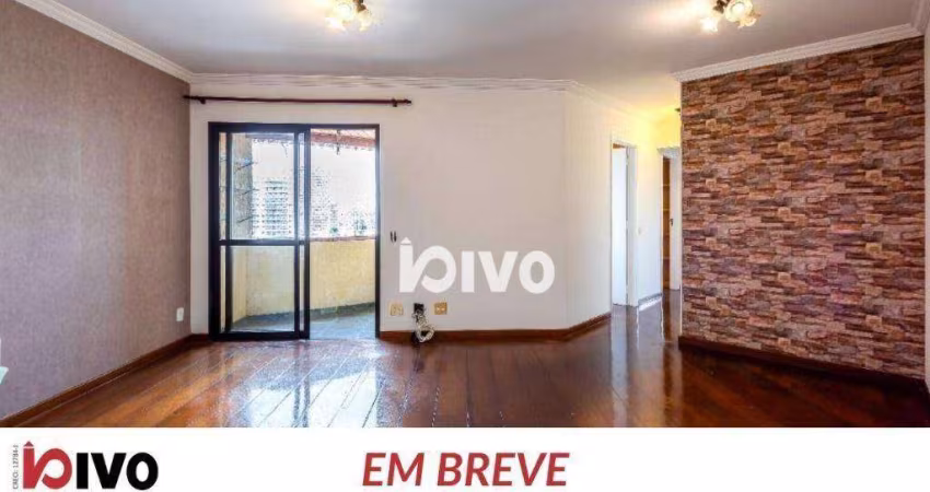 Apartamento com 3 dormitórios para alugar, 75 m² por R$ 4.110,16/mês - Vila Gumercindo - São Paulo/SP