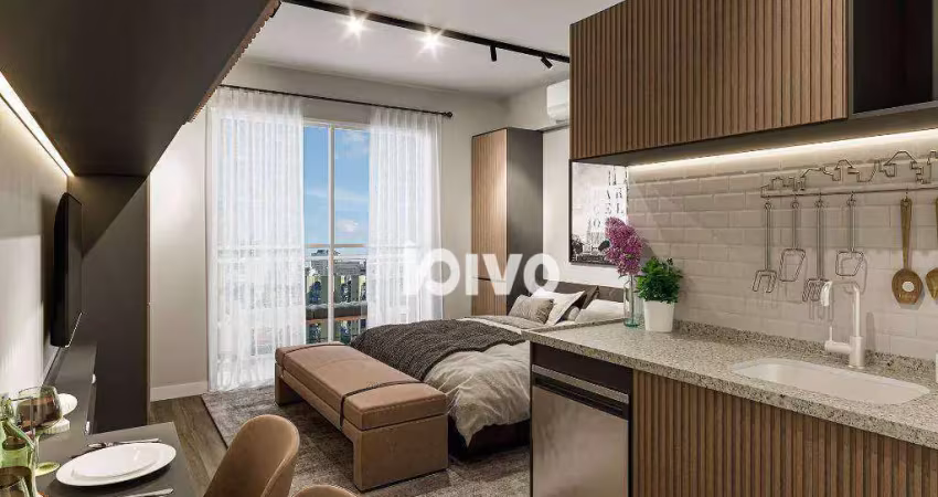 Studio residencial com 1 dormitório à venda, 25 m² - pinheiros - são paulo/são paulo