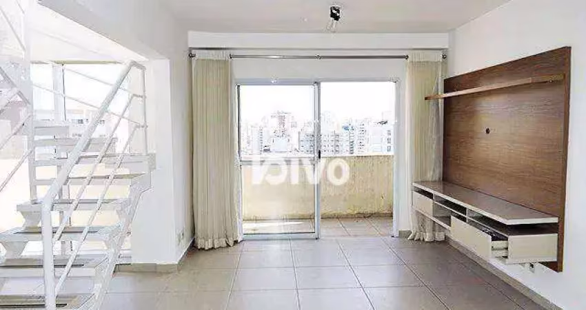 Cobertura com 2 quartos à venda, 106 m², 2 vagas, depósito, lazer, por R$ 1.300.000 - Mirandópolis