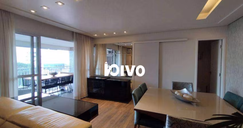 Apartamento com 3 quartos à venda, 122 m² por R$ 1.700.000 - Vila Gumercindo