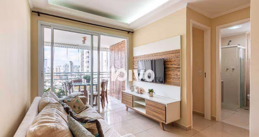 Apartamento mobiliado  2 dormitórios ,01 suite, 62 m² por R$ 6.250/mês - Vila Mariana - São Paulo/SP