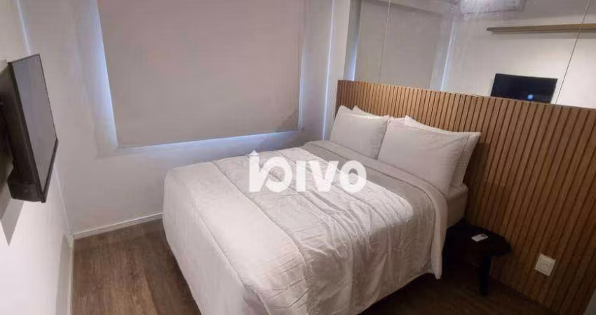 Apartamento com 1 dormitório para alugar, 44 m² por R$ 6.051,62/mês - Indianópolis - São Paulo/SP
