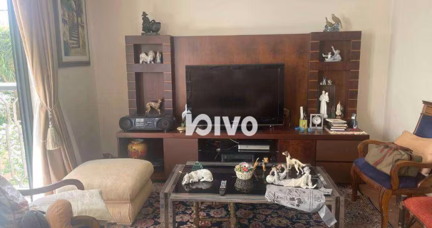 Apartamento com 3 dormitórios para alugar, 100 m² por R$ 7.565,00/mês - Moema - São Paulo/SP