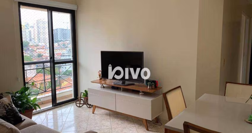 Apartamento para renda ou moradia - com 2 dormitórios , 1 wc, 1 vaga - à venda, 50 m² por R$ 596.000 - Chácara Inglesa - São Paulo/SP