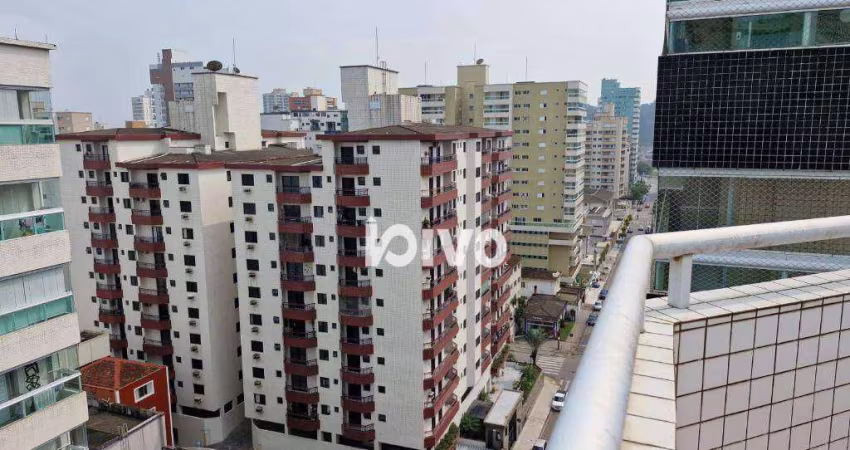 Apartamento com 3 dormitórios, 170 m² - venda por R$ 1.590.000,00 ou aluguel por R$ 11.470,00/mês - Canto do Forte - Praia Grande/SP