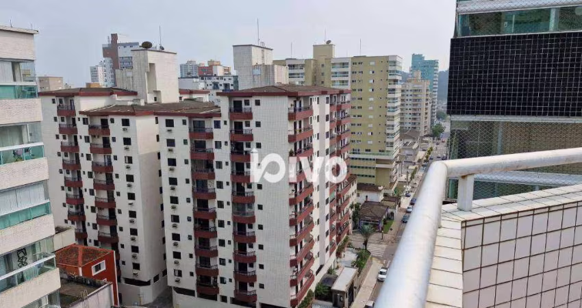Apartamento com 3 dormitórios, 170 m² - venda por R$ 1.590.000,00 ou aluguel por R$ 11.470,00/mês - Canto do Forte - Praia Grande/SP