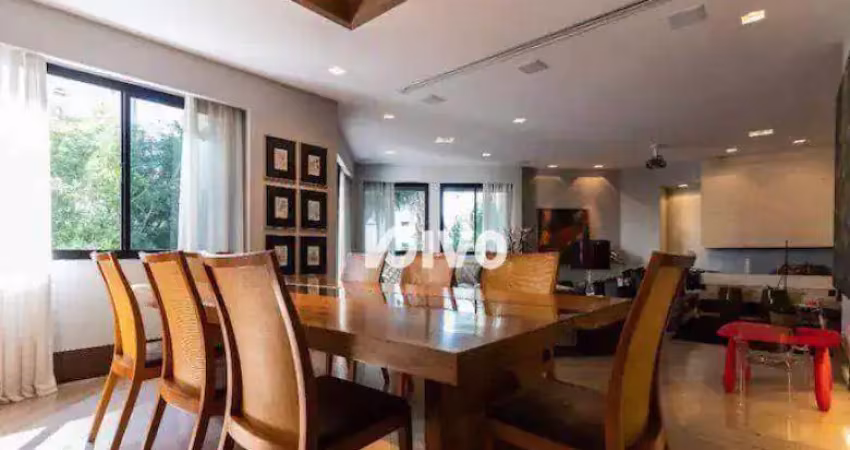Apartamento com 4 dormitórios, 220 m² - venda por R$ 2.300.000,00 ou aluguel por R$ 23.920,00/mês - Campo Belo - São Paulo/SP