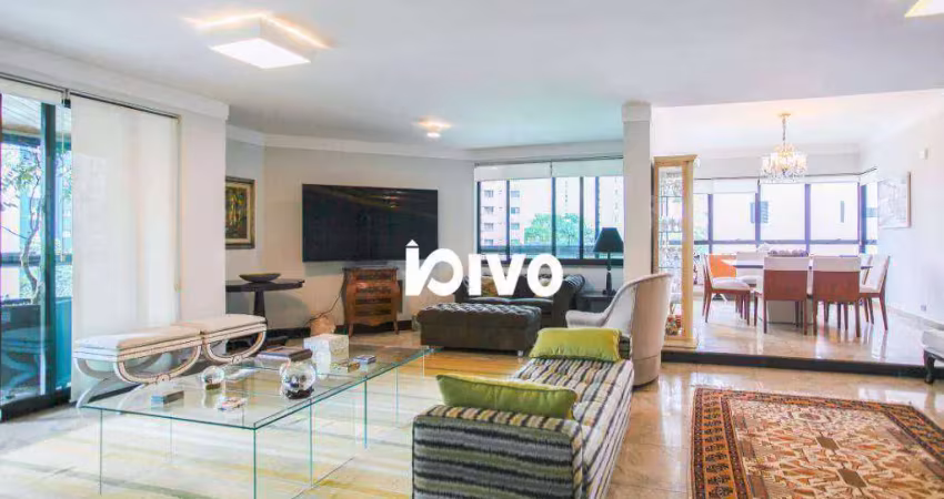 Apartamento com 5 dormitórios à venda, 330 m² por r$ 5.000.000,00 - chácara klabin - são paulo/sp