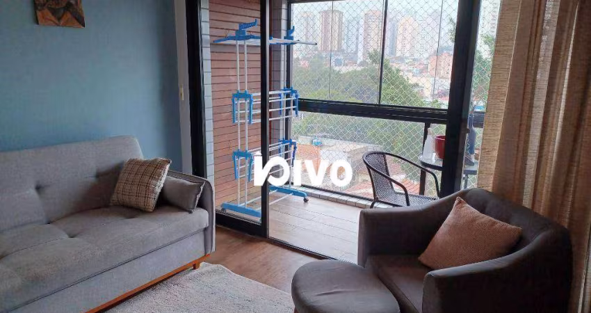 Apartamento com 3 dormitórios, 79 m² - venda por R$ 630.000,00 ou aluguel por R$ 4.878,00/mês - Chácara Inglesa - São Paulo/SP