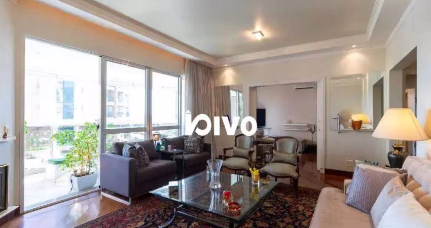Apartamento com 4 dormitórios ( 3 suítes ), 3 vagas mais depósito, lazer - à venda, 186 m² por r$ 4.490.000 - vila mariana - são paulo/sp