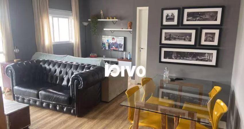 Apartamento com 1 dormitório para alugar com 1 vaga, 67 m² - jardim vila mariana - são paulo/sp