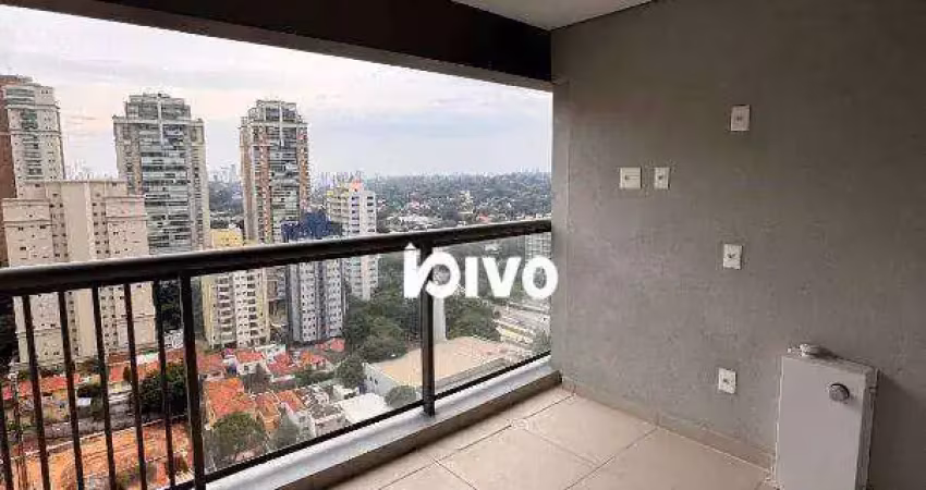 Studio com 1 dormitório à venda, 29 m² por r$ 550.000,00 - brooklin - são paulo/sp