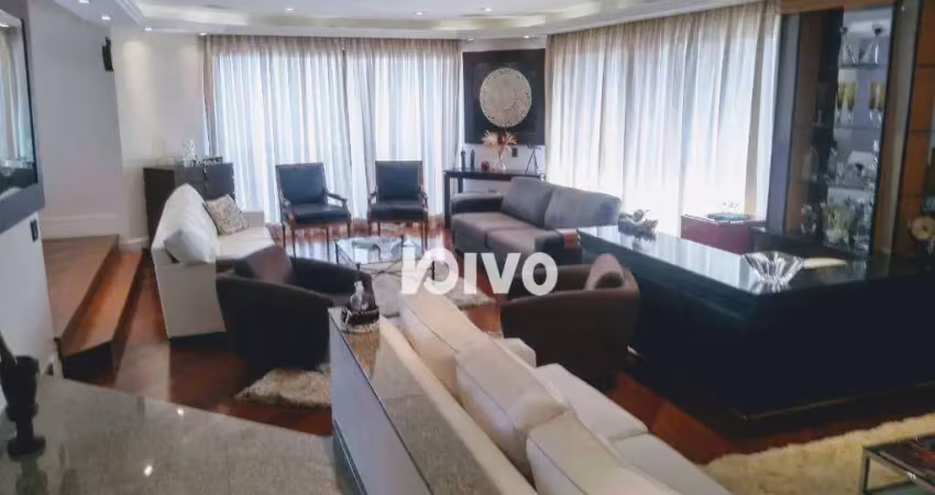 Apartamento com 4 dormitórios e 4 vagas à venda, 270 m² por R$ 3.100.000 - Chácara Inglesa - São Paulo/SP
