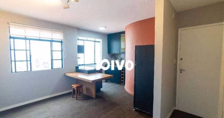 Apartamento com 1 dormitório para alugar, 38 m² por r$ 2.900,00/mês - vila clementino - são paulo/sp
