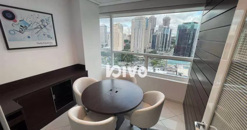 Sala para alugar, 39 m² por r$ 6.826,47/mês - jardim das acácias - são paulo/sp