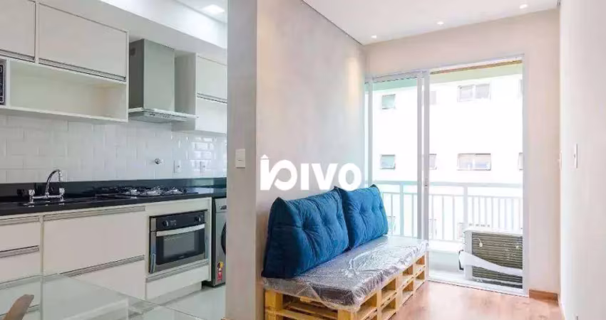 Apartamento com 1 dormitório à venda, 38 m² por r$ 550.000,00 - vila clementino - são paulo/sp