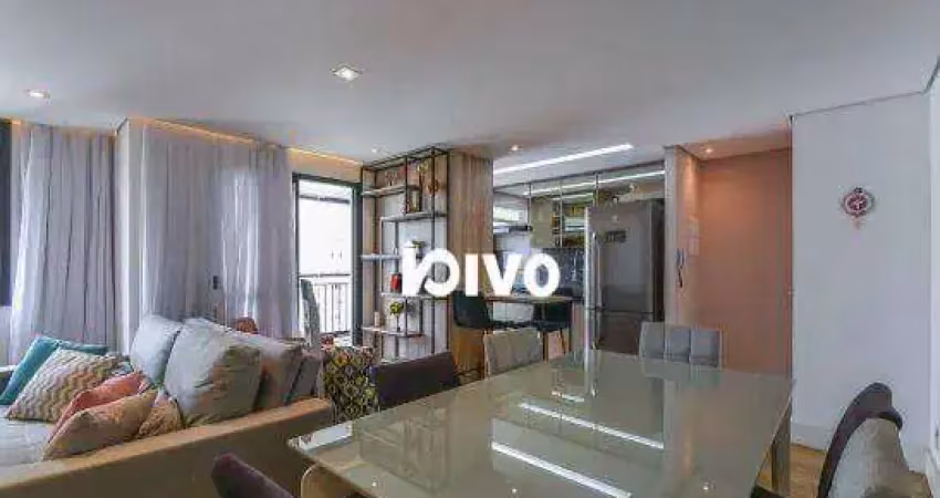 Apartamento andar alto, com 1 suíte, wc social, 1 vaga - à venda ( com ou sem mobília ), 57 m² , lazer espetacuilar - vila mariana - são paulo/sp
