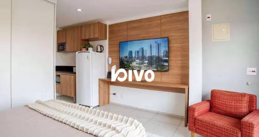 Studio com 1 dormitório para alugar, 26 m² por r$ 3.890,00/mês - vila clementino - são paulo/sp