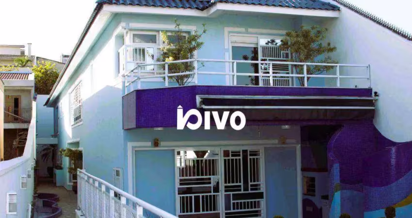Sobrado com 4 dormitórios, 650 m² - venda por r$ 4.700.000,00 ou aluguel por r$ 22.968,04/mês - bosque da saúde - são paulo/sp