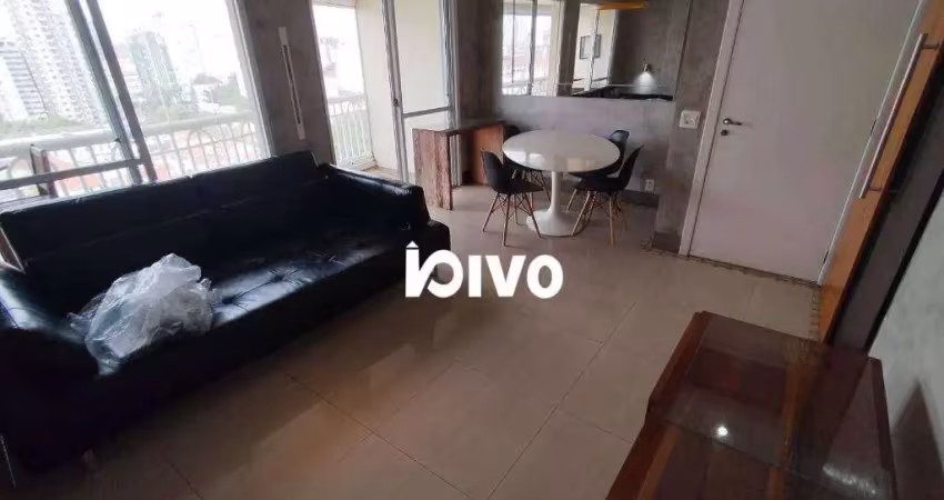 Apartamento mobiliado com 3 dormitórios (1 suíte), lazer completo, 2 vagas - para alugar, 85 m² por r$ 6.600/mês - vila clementino - são paulo/sp