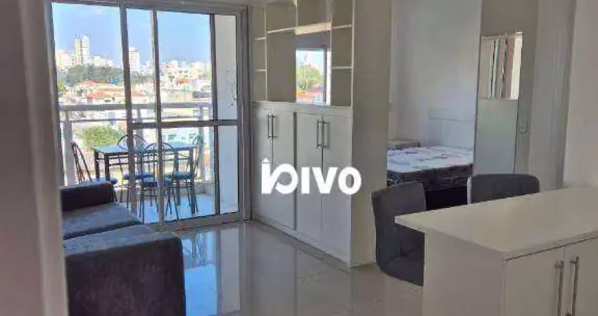 Apartamento mobiliado, com 1 dormitório, 1 vaga e lazer - para alugar, 40 m² por r$ 4.138/mês - aclimação - são paulo/sp