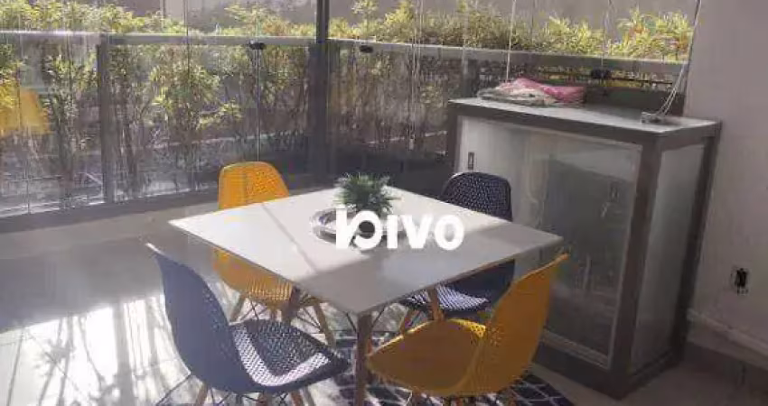 Apartamento garden com 1 dormitório, 42 m² - venda por r$ 627.000,00 ou aluguel por r$ 4.630,00/mês - mirandópolis - são paulo/sp