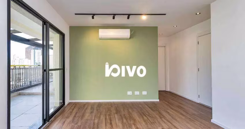 Cobertura penthouse com 1 dormitório, 1 vaga e lazer , à venda, 70 m² por r$ 1.075.000 - santa cecília - são paulo/sp