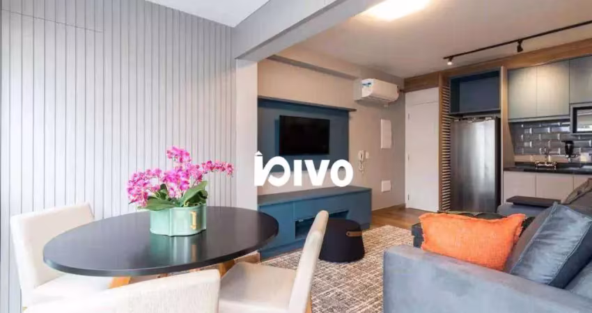 Apartamento à venda, 45 m² por r$ 950.000,00 - moema - são paulo/sp