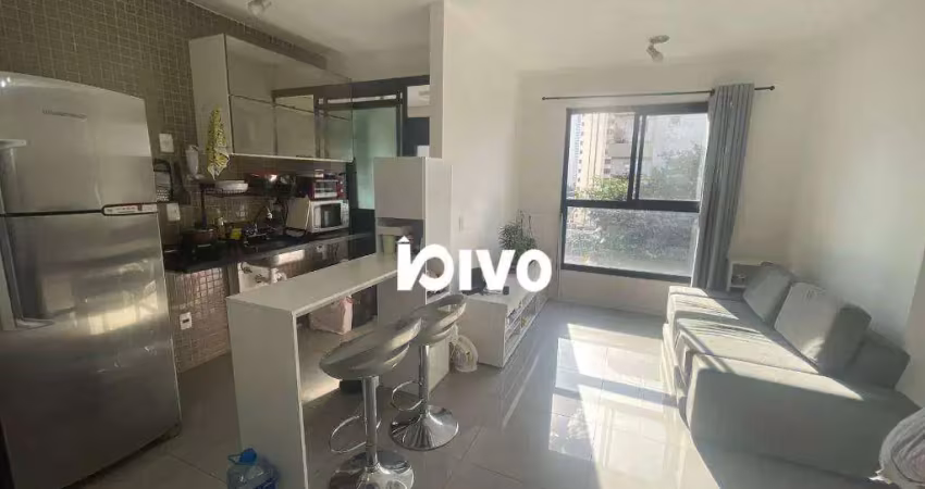 Apartamento com 1 dormitório à venda, 33 m² por r$ 560.000,00 - cidade monções - são paulo/sp