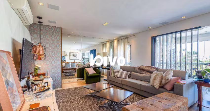 Apartamento com 3 dormitórios para alugar, 148 m² por r$ 16.370,00/mês - vila mariana - são paulo/sp