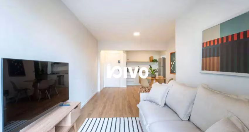 Apartamento com 1 dormitório à venda, 51 m² por r$ 650.000,00 - brooklin - são paulo/sp