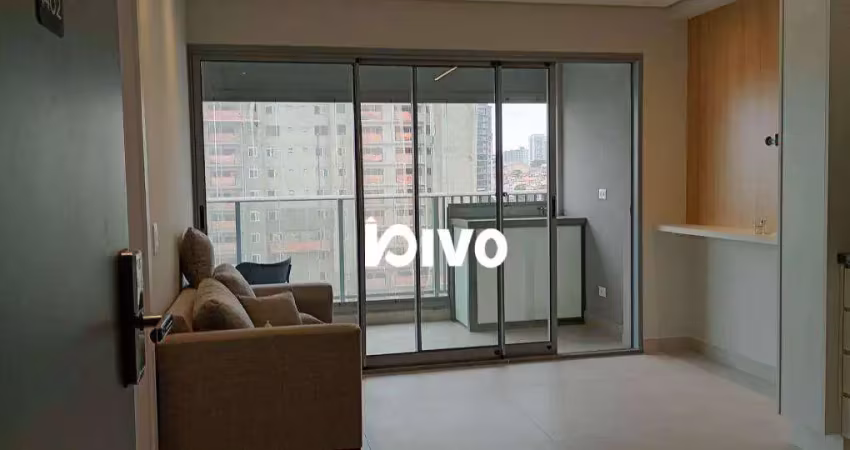 Apartamento com 1 dormitório para alugar, 41 m² por r$ 4.774,00/mês - chácara klabin - são paulo/sp