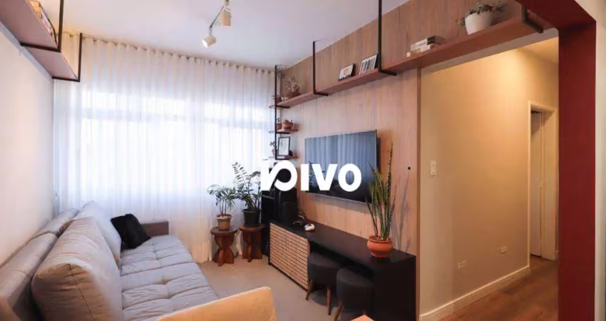 Apartamento com 2 dormitórios à venda, 61 m² por r$ 629.000,00 - mirandópolis - são paulo/sp