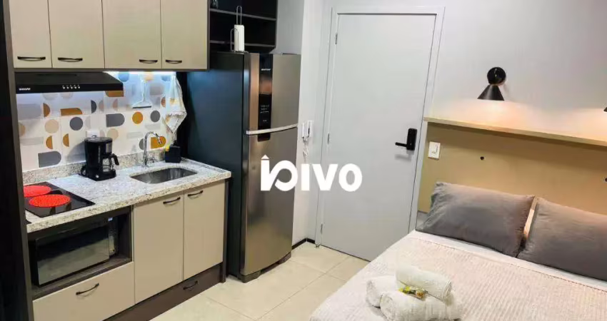 Studio com 1 dormitório para alugar, 22 m² por r$ 3.188,33/mês - vila mariana - são paulo/sp