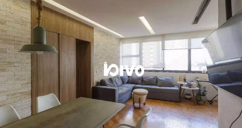 Apartamento com 3 dormitórios à venda, 102 m² por r$ 1.690.000,00 - moema índios - são paulo/sp