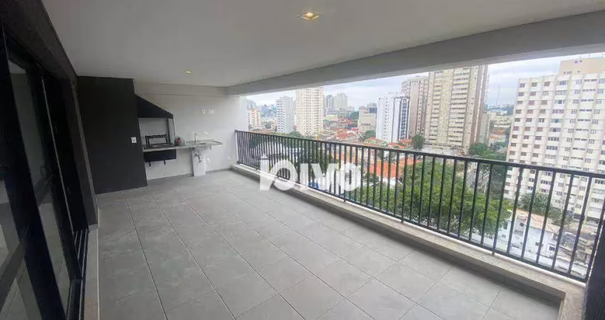 Apartamento com 4 dormitórios à venda, 150 m² por r$ 2.500.000,00 - vila clementino - são paulo/sp