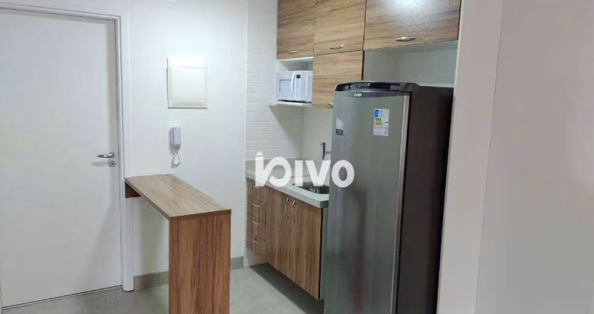 Estúdio com 1 dormitório para alugar, 42 m² por R$ 4.269/mês - Moema - São Paulo/SP