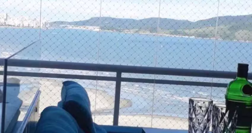 Apto vista mar 2 quartos, sendo 1 suíte gonzaga santos-sp