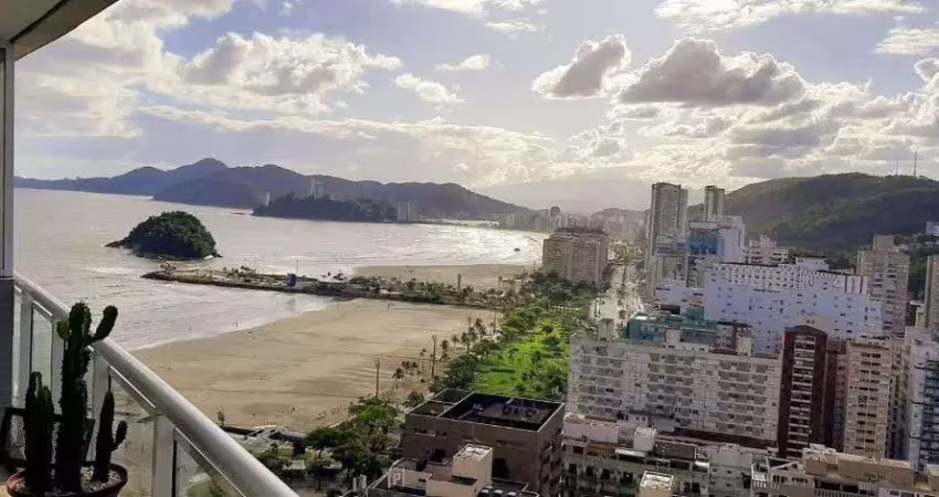 Studio à venda, 57 m² por r$ 945.000,00 - gonzaga - santos/sp
