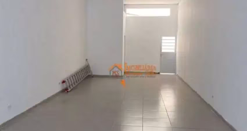 Salão para alugar, 115 m² por r$ 1.925,00/mês - jardim fortaleza - guarulhos/sp