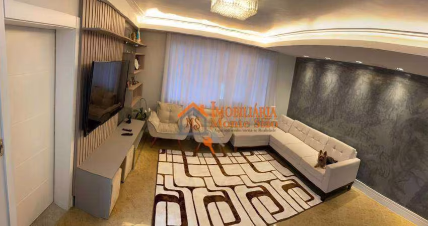 Sobrado com 3 dormitórios à venda, 160 m² por R$ 790.000,00 - Parque Santo Antônio - Guarulhos/SP
