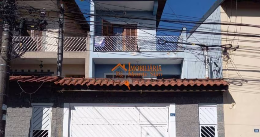 Sobrado com 3 dormitórios à venda, 191 m² por R$ 667.000,00 - Jardim Bela Vista - Guarulhos/SP