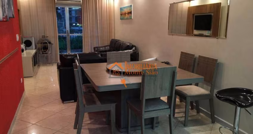 Apartamento com 3 dormitórios à venda, 60 m² por R$ 380.000,00 - Loteamento João Batista Julião - Guarujá/SP