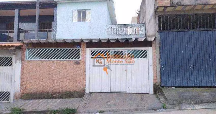Sobrado com 4 dormitórios à venda, 250 m² por r$ 575.000,00 - jardim pinheiros - guarulhos/sp