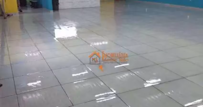 Salão para alugar, 260 m² por r$ 4.455,00/mês - jardim são joão - guarulhos/sp