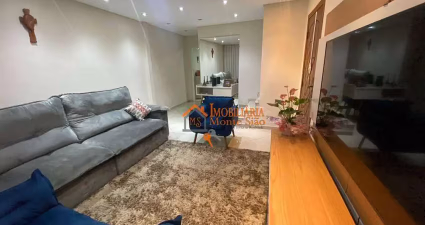 Sobrado com 3 dormitórios à venda, 292 m² por r$ 700.000,00 - jardim do papai - guarulhos/sp