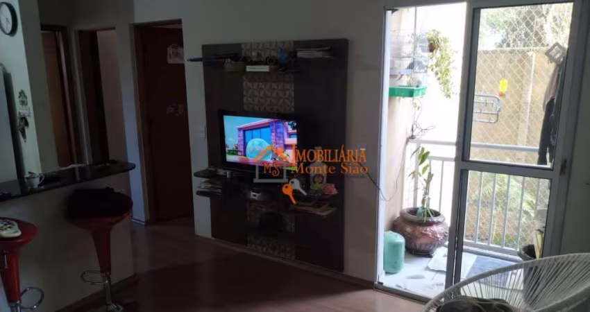 Apartamento com 2 dormitórios à venda, 48 m² por R$ 240.000,00 - Vila Nova Bonsucesso - Guarulhos/SP