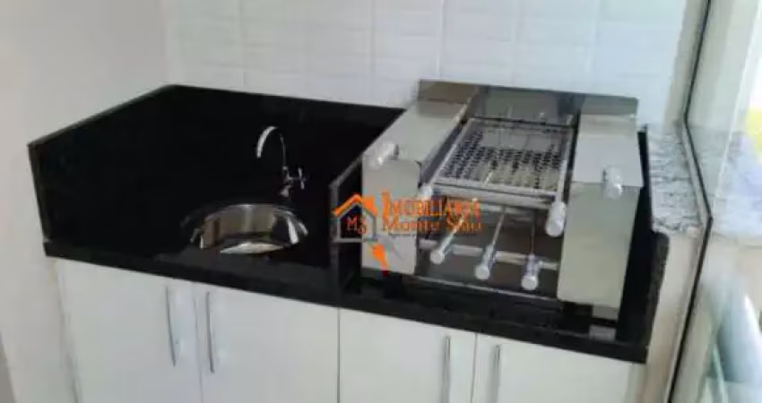 Apartamento com 2 dormitórios à venda, 58 m² por r$ 360.000,00 - vila nova bonsucesso - guarulhos/sp