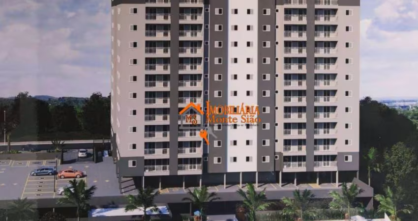 Apartamento com 2 dormitórios à venda, 57 m² por R$ 360.000,00 - Vila Nova Bonsucesso - Guarulhos/SP